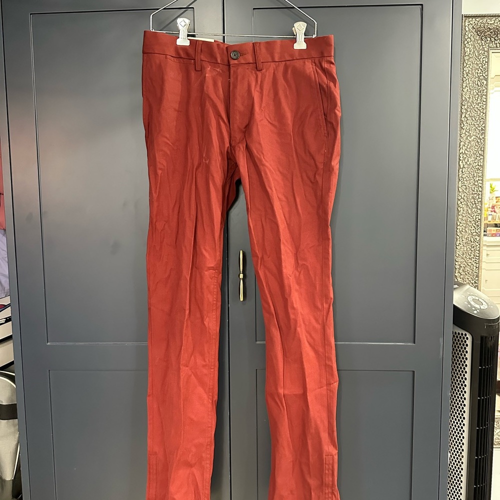 (NEW WITH TAGS) Ben Sherman Men's Clay Coloured Pants